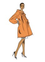 V9340 Damen Mantel, Schnittmuster von Vogue