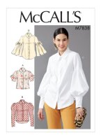 M7838 Damen Tops, Schnittmuster von McCalls