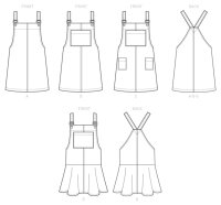 M7831 Damen Trägerkleid, McCalls