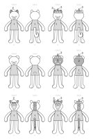 M7819 Tiere Spielzeug, McCalls
