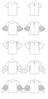 M7799 Mädchen Tops, McCalls