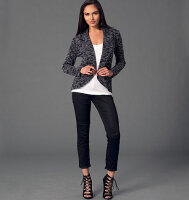McCalls M7254 Damen Strickjacken