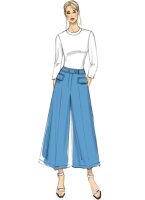 V9361 Damen Hose, Schnittmuster von Vogue