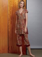 V1611 Damen Nachtkleidchen Hose, Vogue