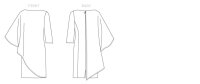 V1614 Damen Kleid, Schnittmuster von Vogue