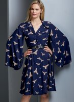 V9345 Damen Kleid, Schnittmuster von Vogue
