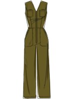 M7908 Damen Overall, McCalls