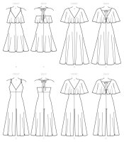 M7864 Damen Overall Kleid, McCalls