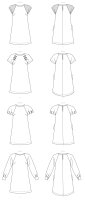 M7862 Damen Kleid, Schnittmuster von McCalls