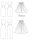 M7897 Damen Kleid, Schnittmuster von McCalls