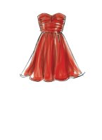M7896 Damen Kleid, Schnittmuster von McCalls