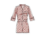McCalls M7330 Damen Button-Up Einteiler und Overalls