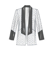 McCalls M7332 Damen Open Weste und Jacketts