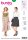 6340 Wickelrock, Schnittmuster von Burda