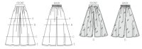 M7131 Damen Hose Shorts Hosenrock, McCalls
