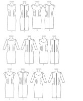 M7085 Damen Kleid, Schnittmuster von McCalls