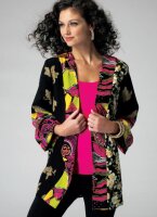 M7132 Jackett Damen Kimono Patchwork, McCalls