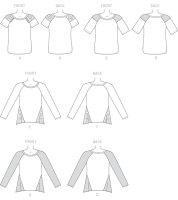 McCalls M7286 Damen Tops