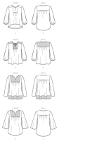 McCalls M7284 Damen Tops