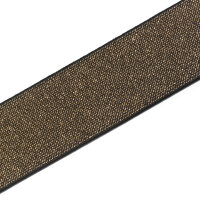 Color Elastic 50 mm schwarz/gold 7m