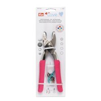 Prym Love Vario-Zange mit Loch-/Color Snaps Werkzeug pink