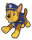 Paw Patrol, Chase, Bügelbild