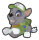 Paw Patrol, Rocky, Bügelbild