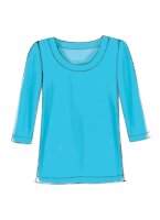 M7322 Damen Pullover Top, McCalls
