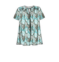 McCalls M7324 Damen Half Placket Tops und Tunika