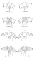 McCalls M7325 Damen Gathered Tops und Tunika
