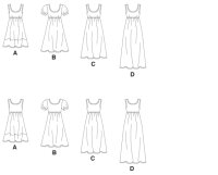M5893 Damen Kleid, Schnittmuster von McCalls
