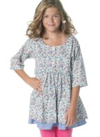 M6275 Leggings Kleid Plus Schultertuch, McCalls