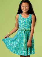 M6915 Mädchen Kreis Kleid, McCalls