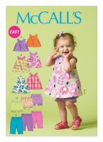 M6912 Kinder Top Hose Höschen Kleid, McCalls