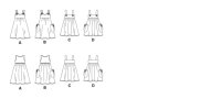 M5613 Mädchen Kleid, McCalls