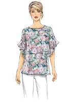 B6687 Damen Top, Butterick