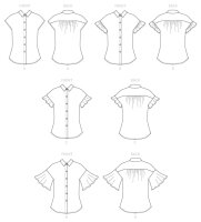 B6686 Damen Top, Butterick