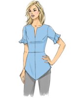 B6663 Damen Top, Butterick