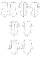 B6663 Damen Top, Butterick