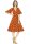 B6654 Damen Kinder Kleid Schärpe, Butterick