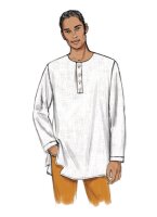B6644 Herren Shirt, Butterick