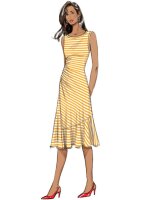 B6680 Damen Kleid, Butterick