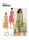 B6674 Damen Beutel Kleid Schärpe, Butterick
