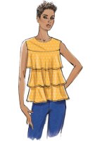 B6664 Damen Top, Butterick