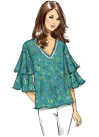 B6664 Damen Top, Butterick