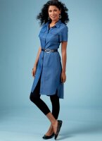 B6640 Damen Top Hose Kleid, Butterick