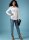 B6640 Damen Top Hose Kleid, Butterick