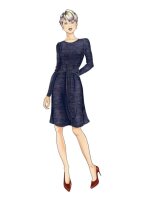 B6621 Damen Kleid, Butterick