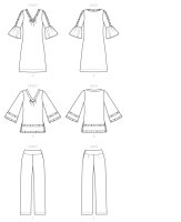 K4262 Top, Hose, Kleid, KwikSew