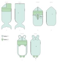 K0265 Niedlicher Schlafsack, KwikSew